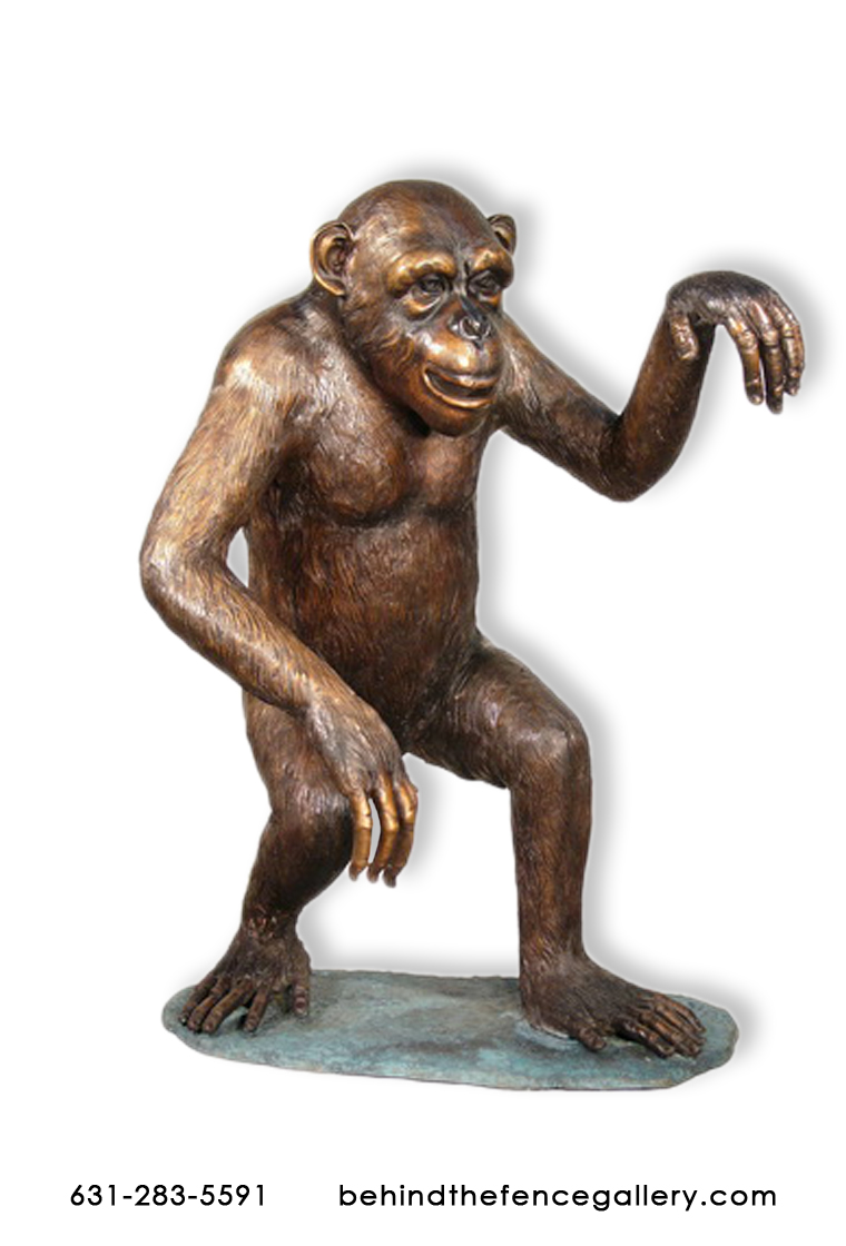 Bronze Walking Monkey Bronze Walking Monkey